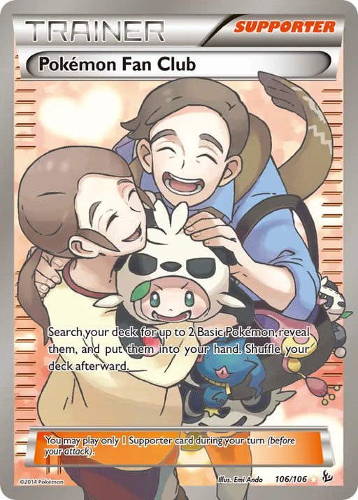 Pokemon Fan Club (106/106) [XY: Flashfire] - Pokemon Single