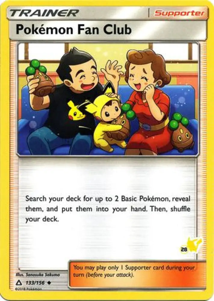 Pokemon Fan Club (133/156) (Pikachu Stamp #28) [Battle Academy 2020] - Pokemon Single