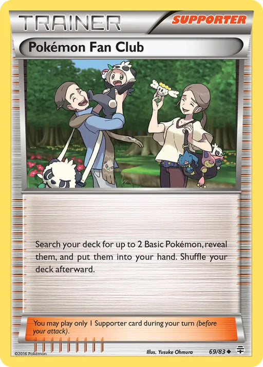 Pokemon Fan Club (69/83) [XY: Generations] - Pokemon Single
