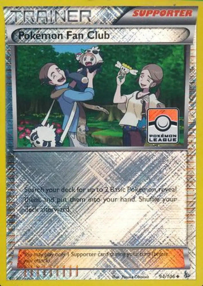 Pokemon Fan Club (94/106) (League Promo) [XY: Flashfire] - Pokemon Single
