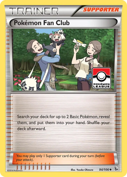 Pokemon Fan Club (94/106) [XY: Flashfire] - Pokemon Single
