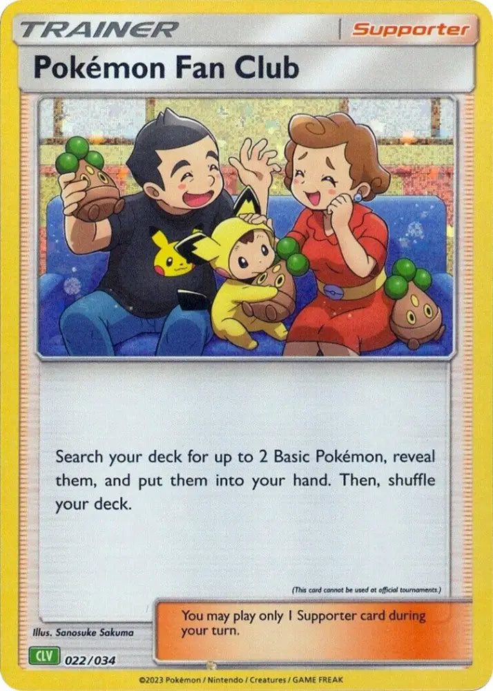 Pokemon Fan Club (CLV) [Trading Card Game Classic] - Pokemon Single