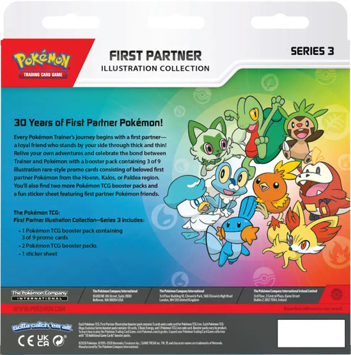 Pokemon First Partner Illustration Collection 3 Series (EN) (2026-08-07) - Pokémon Sealed