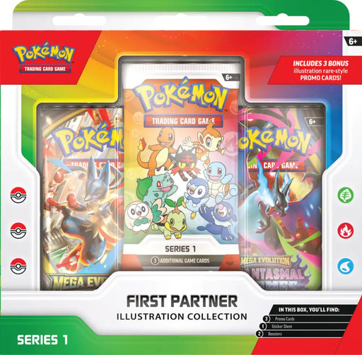 Pokemon First Partner Illustration Collection Series 1 (EN) - Pokémon Sealed