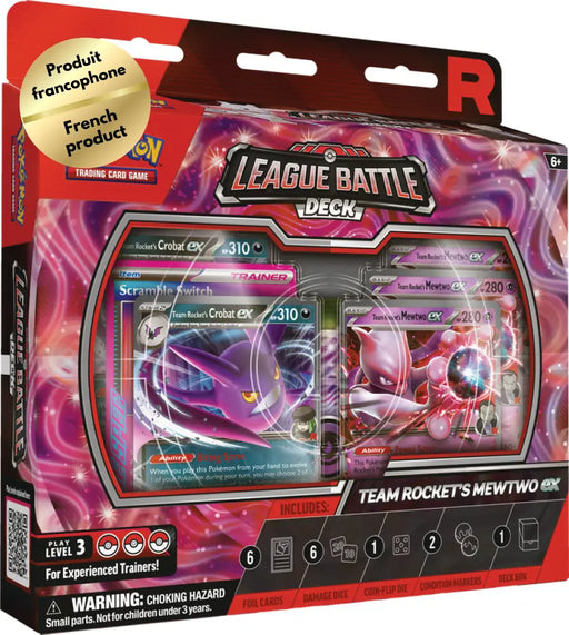 Pokemon League Battle Deck Team Rockets Mewtwo EX (FR) - Pokémon Sealed