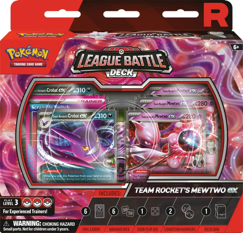 Pokemon League Battle Deck Team Rockets Mewtwo EX - Pokémon Sealed