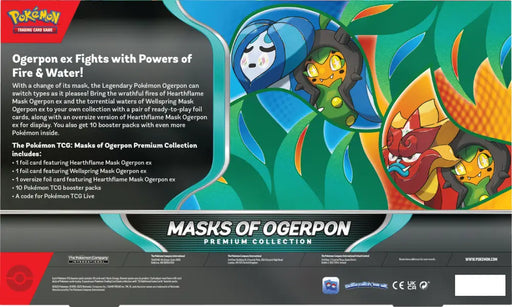 Pokemon Masks of Ogerpon Premium Collection - Pokémon Sealed