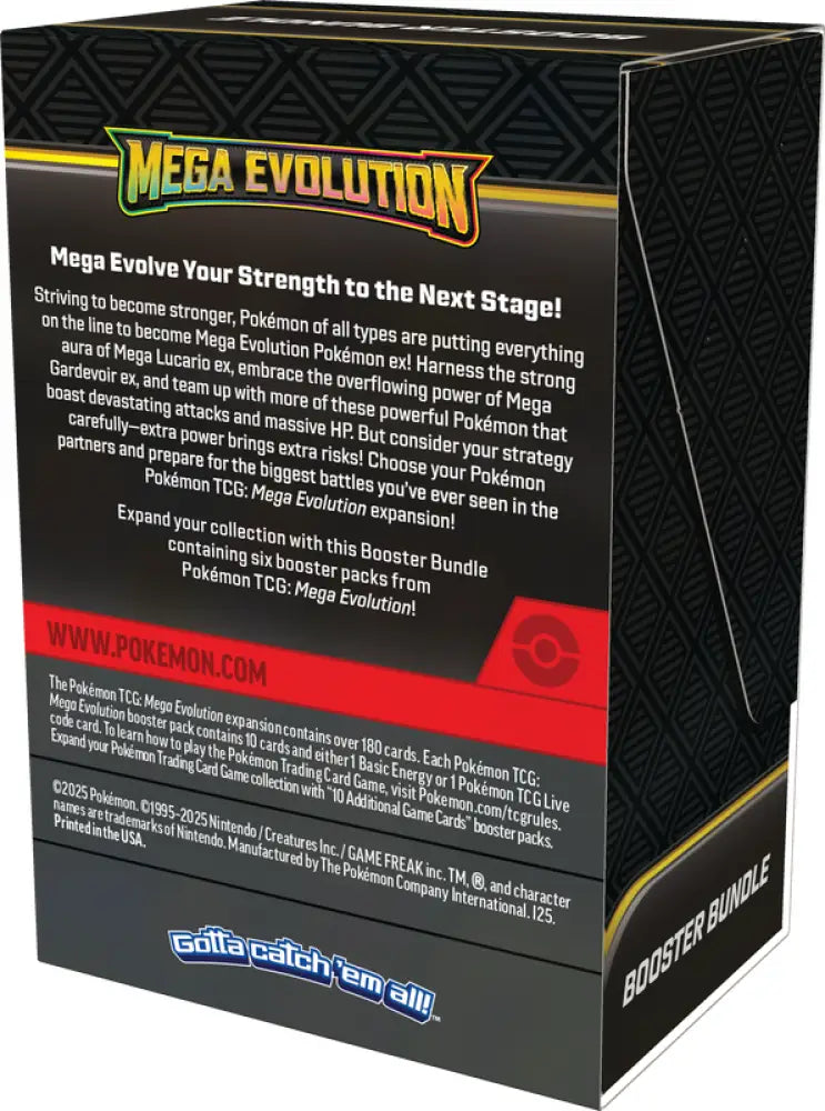 Pokemon ME01 Mega Evolution Booster Bundle - Pokémon Sealed