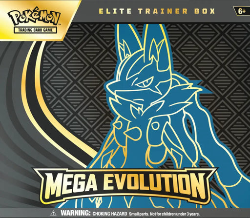 Pokemon ME01 Mega Evolution Elite Trainer Box Lucario - Pokémon Sealed