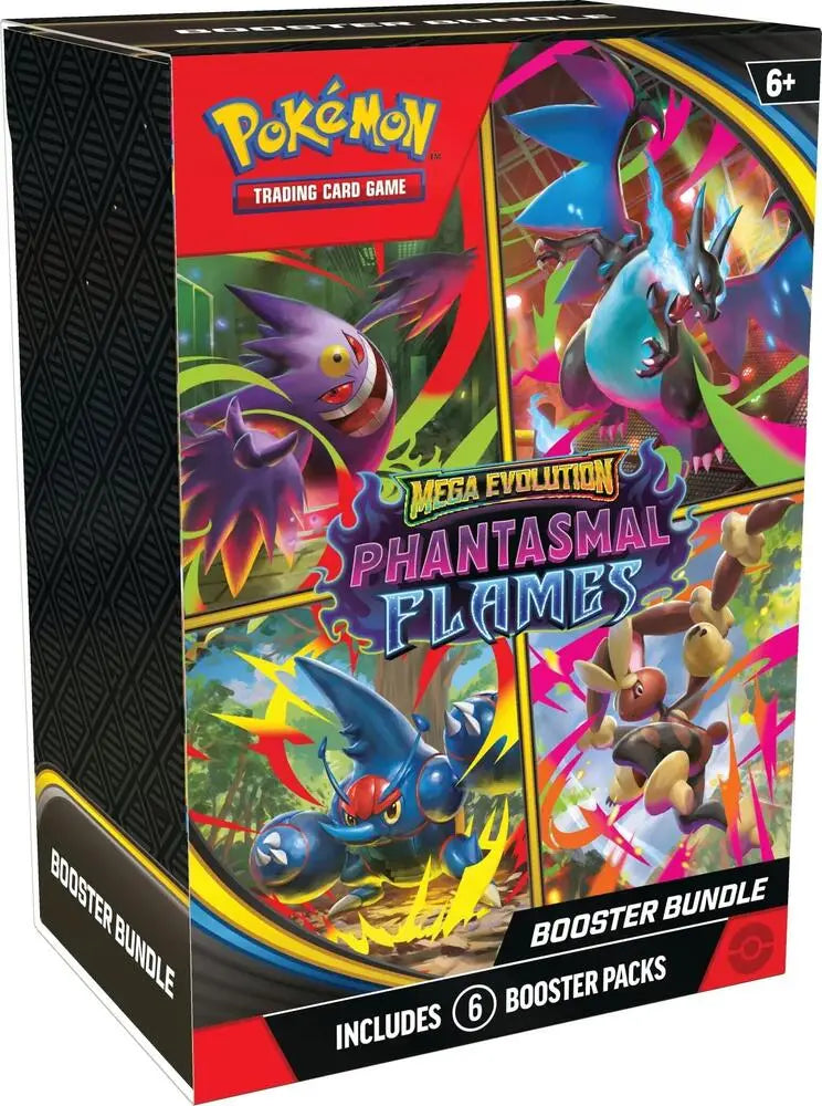 Pokemon ME02 Phantasmal Flames Booster Bundle - Pokémon Sealed