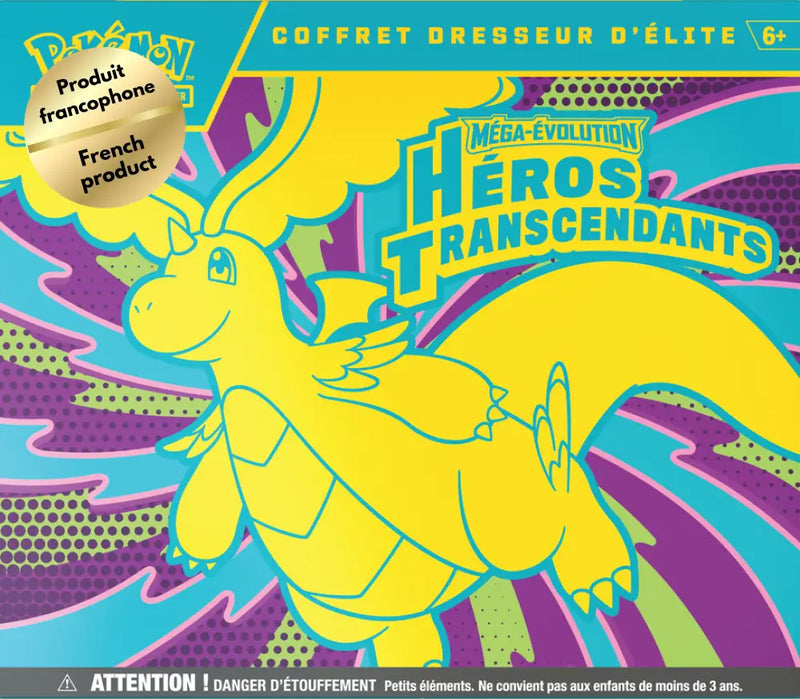 Pokemon ME2.5 Héros Transcendants Coffret Dresseur Élite (FR) - Pokémon Sealed