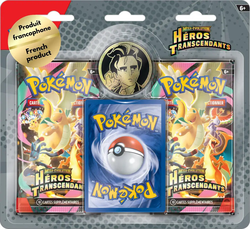 Pokemon ME2.5 Héros Transcendants Collection 2-Pack Larry (FR) - Pokémon Sealed