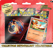 Pokemon ME2.5 Héros Transcendants Collection Autocollant Réajustable Salamèche (FR) - Pokémon Sealed