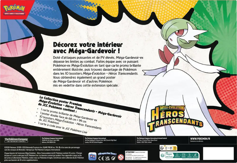 Pokemon ME2.5 Héros Transcendants Collection Poster Premium Méga-Gardevoir ex (FR) - Pokémon Sealed