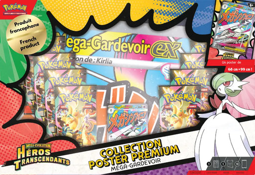 Pokemon ME2.5 Héros Transcendants Collection Poster Premium Méga-Gardevoir ex (FR) - Pokémon Sealed