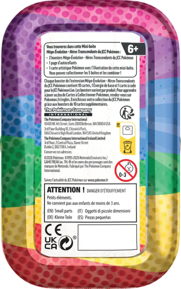 Pokemon ME2.5 Héros Transcendants Mini Boîte (FR) - Pokémon Sealed