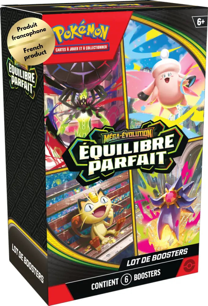 Pokemon ME3 Équilibre Parfait Booster Bundle (FR) - Pokémon Sealed
