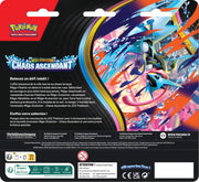 Pokemon ME4 Chaos Ascendant 3 Pack Blister Reptincel (FR) - Pokémon Sealed
