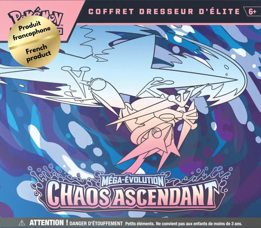 Pokemon ME4 Chaos Ascendant Coffre Dresseur Élite (FR) - Pokémon Sealed
