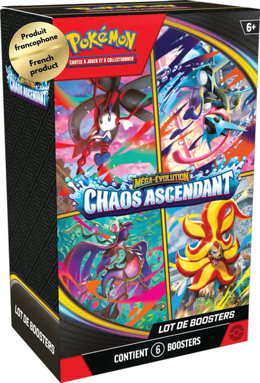 Pokemon ME4 Chaos Ascendant Lot de Boosters (FR) - Pokémon Sealed