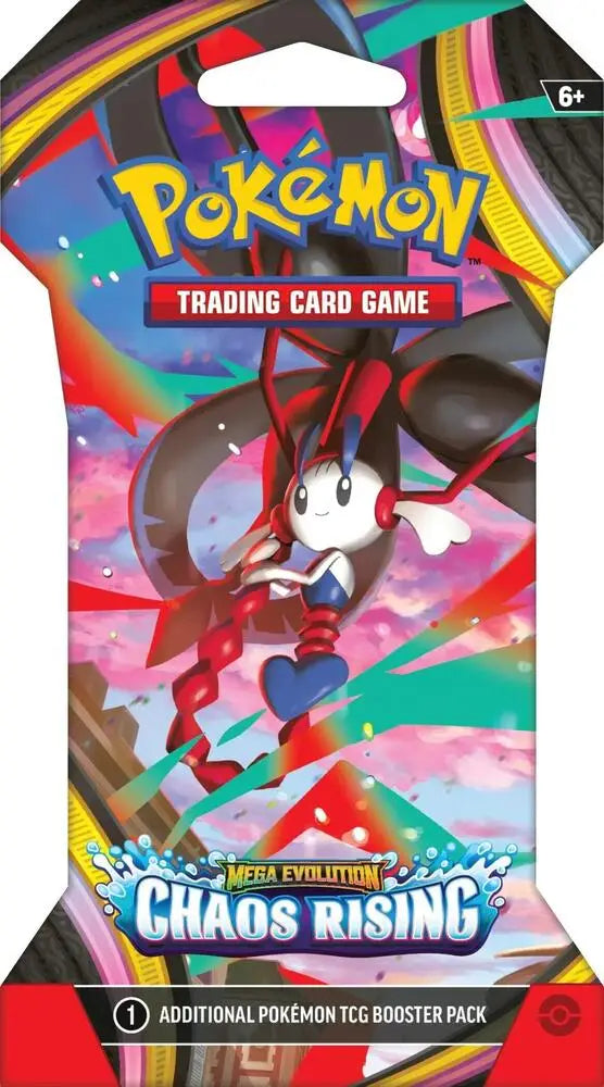 Pokemon ME4 Chaos Rising Sleeved Booster Pack - Pokémon Sealed