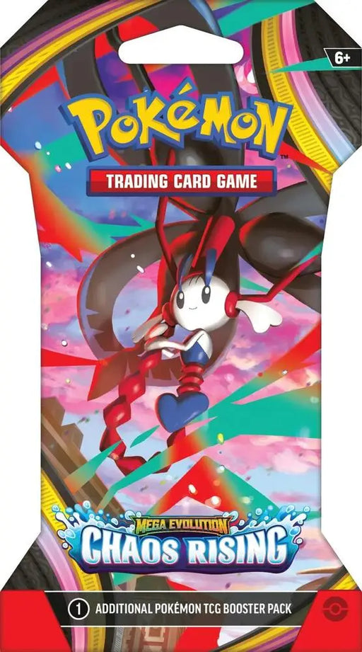 Pokemon ME4 Chaos Rising Sleeved Booster Pack - Pokémon Sealed