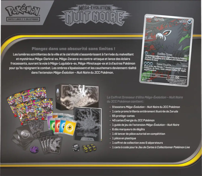 Pokemon ME5 Nuit Noire Coffret Dresseur Élite (FR) - Pokémon Sealed