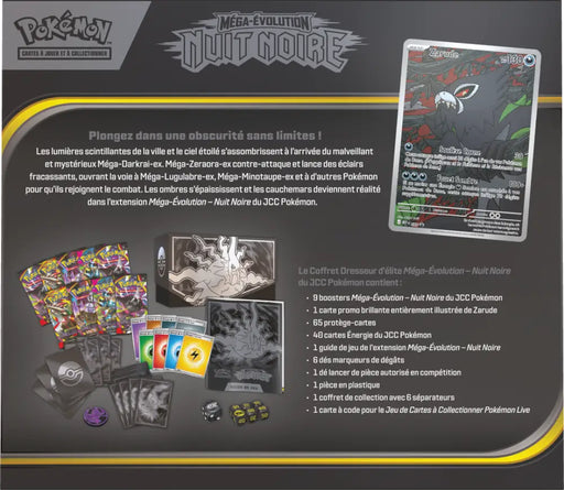 Pokemon ME5 Nuit Noire Coffret Dresseur Élite (FR) - Pokémon Sealed