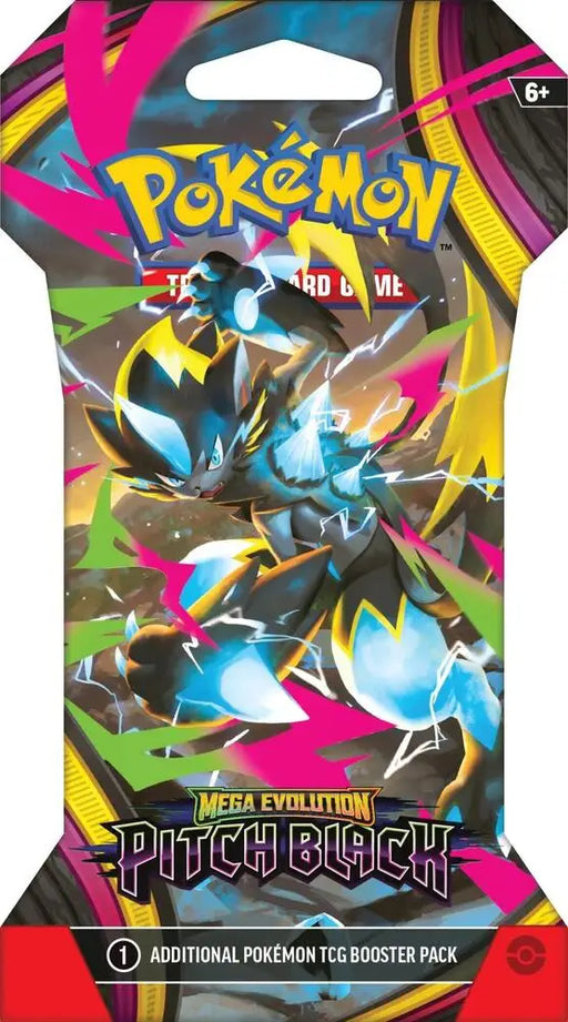 Pokemon ME5 Pitch Black Sleeved Booster Pack (2026-07-17) - Pokémon Sealed
