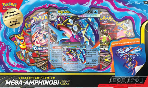 Pokemon Méga-Amphinobi ex Collection Premium (FR) (2026-07-03) - Pokémon Sealed