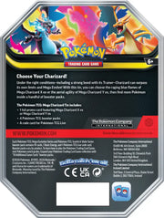 Pokemon Mega Charizard X Tin (EN) - Pokémon Sealed