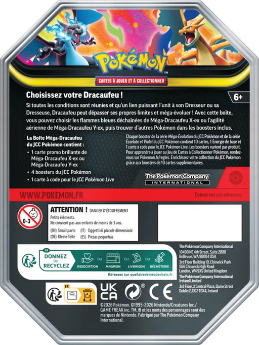 Pokemon Mega Dracaufeu Y Tin (FR) - Pokémon Sealed