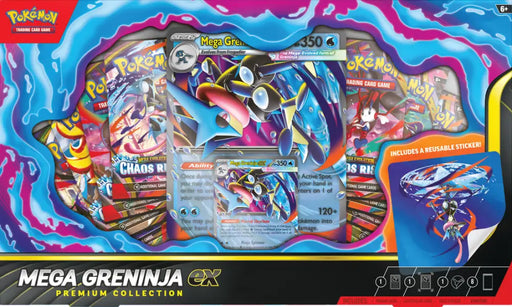 Pokemon Mega Greninja ex Premium Collection (2026-07-03) - Pokémon Sealed