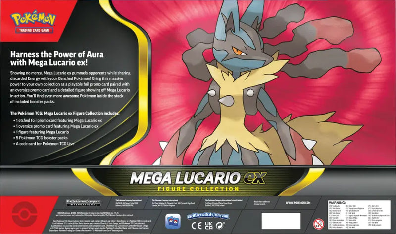 Pokemon Mega Lucario EX Figure Collection - Pokémon Sealed