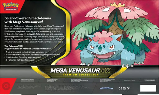 Pokemon Mega Venusaur EX Premium Collection — Le Coin du Jeu CA