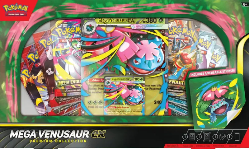 Pokemon Mega Venusaur EX Premium Collection — Le Coin du Jeu CA