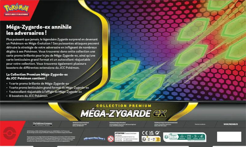 Pokemon Méga-Zygarde ex Collection Premium (FR) - Pokémon Sealed