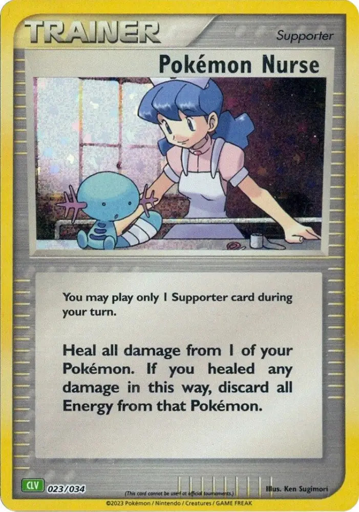 Pokemon Nurse (023/034) [Trading Card Game Classic] - Pokemon Single