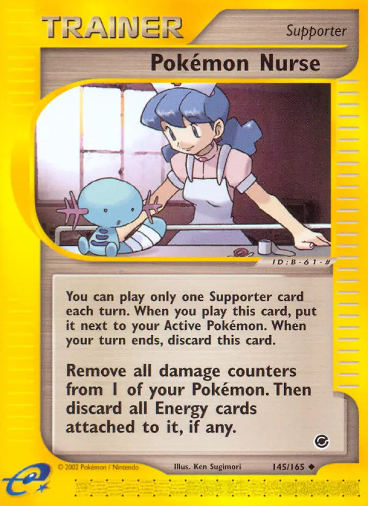 Pokemon Nurse (145/165) [Expedition: Base Set] - Pokemon Single
