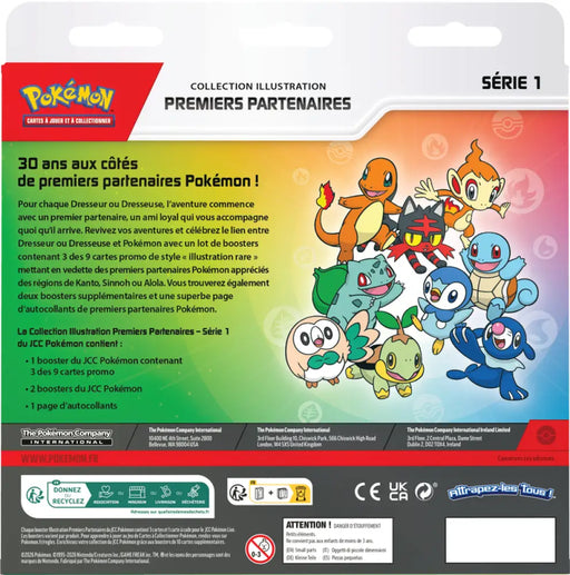 Pokemon Premiers Partenaires Collection Illustration Série 1 (FR) - Pokémon Sealed