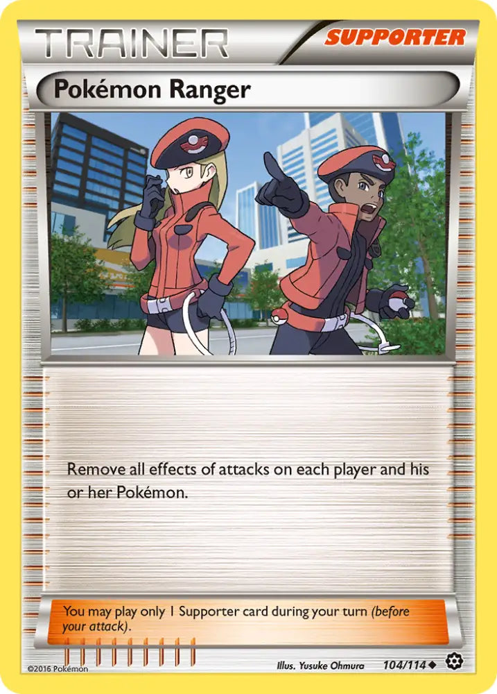 Pokemon Ranger (104/114) [XY: Steam Siege] - Pokemon Single