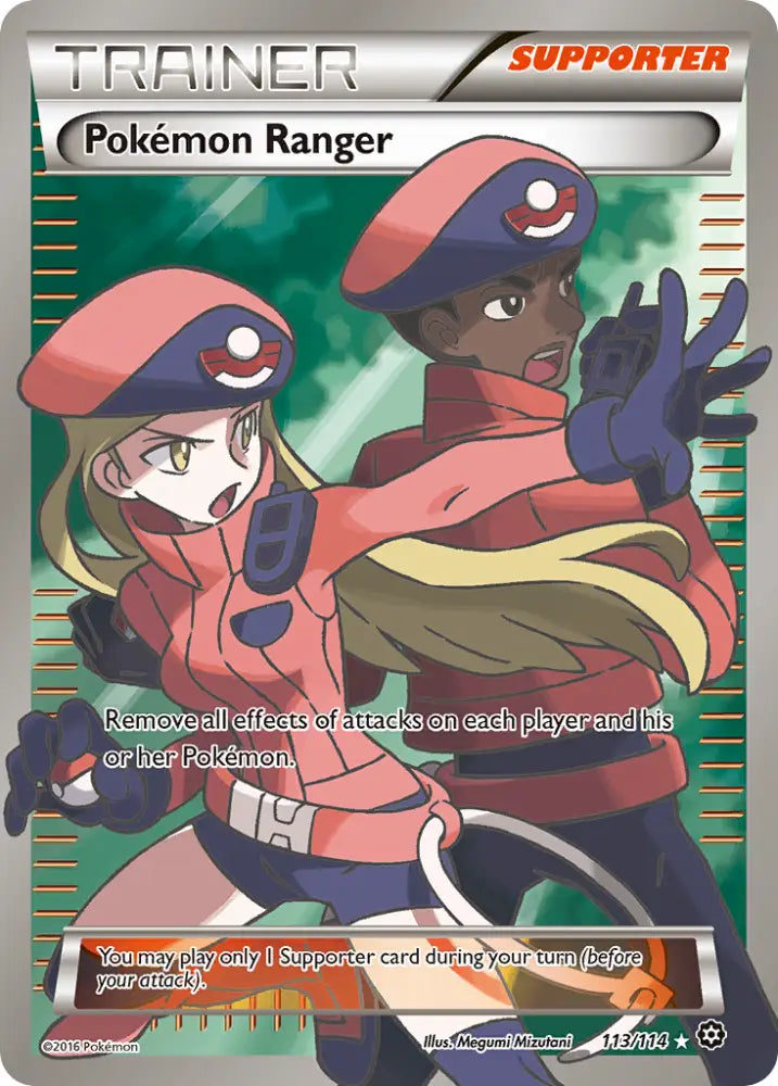 Pokemon Ranger (113/114) [XY: Steam Siege] - Pokemon Single