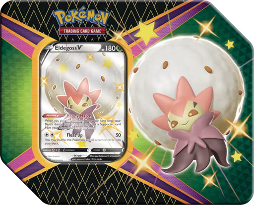Pokemon Shining Fates Tin Eldegoss V - Pokémon Sealed