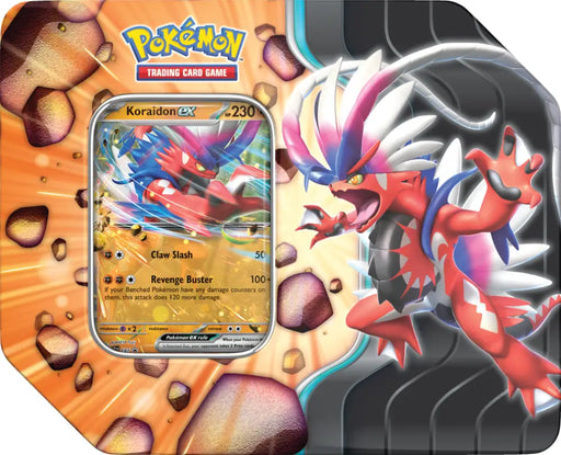 Pokemon Slashing Legends Tin Koraidon EX - Pokémon Sealed