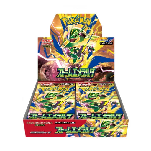 Pokemon Storm Emeralda Booster Box (Japanese) - Pokémon Japan Sealed