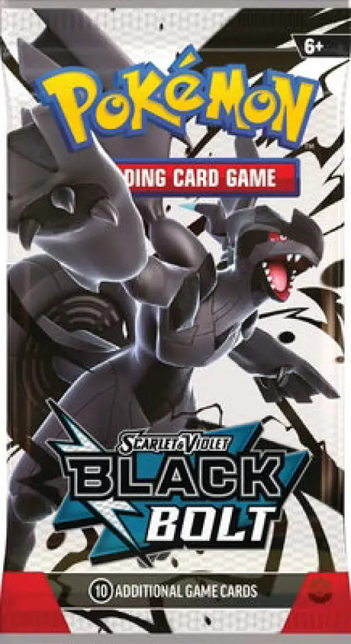 Pokemon SV10.5 Black Bolt Booster Pack - Pokémon Sealed