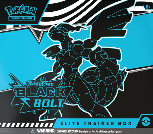 Pokemon SV10.5 Black Bolt Elite Trainer Box - Pokémon Sealed