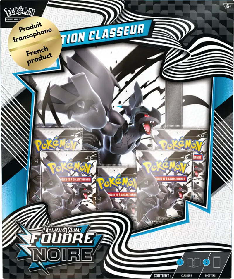 Pokemon SV10.5 Collection Classeur Foudre Noire (FR) - Pokémon Sealed