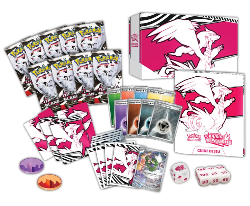 Pokemon SV10.5 Flamme Blanche Coffret Dresseur Élite (FR) - Pokémon Sealed