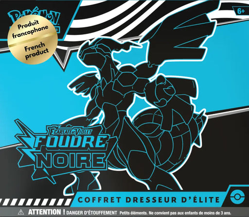 Pokemon SV10.5 Foudre Noire Coffret Dresseur Élite (FR) - Pokémon Sealed